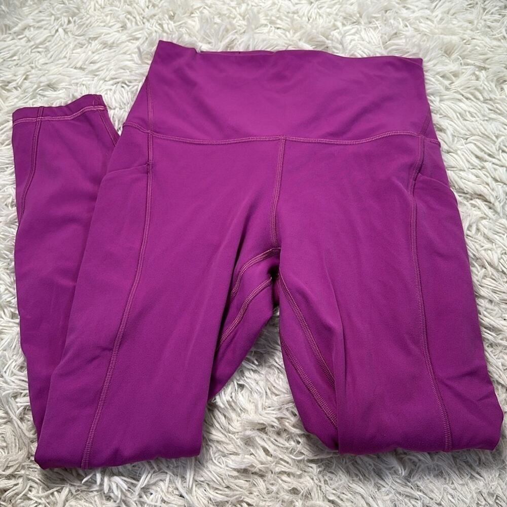 Lululemon Align High-Rise Pant with Pockets 25" Vivid Plum